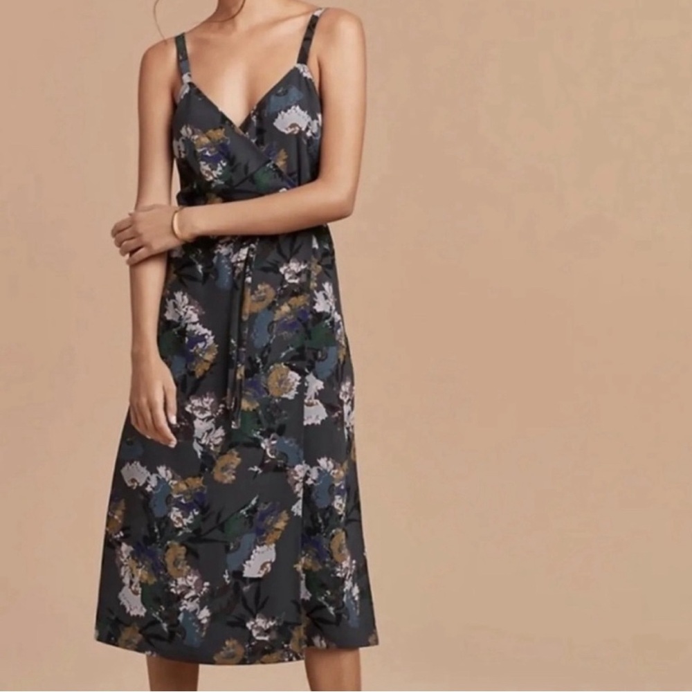 Aritzia Wilfred Astere Floral Wrap Dress